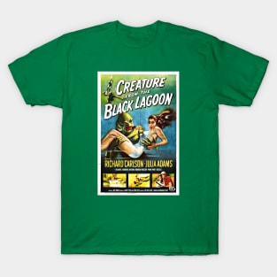 Vintage Movie - Creature From The Black Lagoon poster T-Shirt